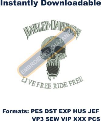 Harley Davidson skull 